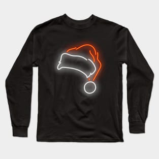 Neon Santa Long Sleeve T-Shirt